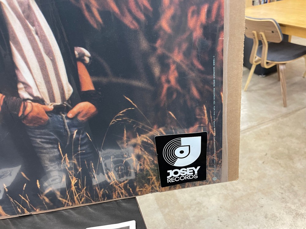 A-HA Scoundrel Days 1986 Original Promo Poster by Warner Bros