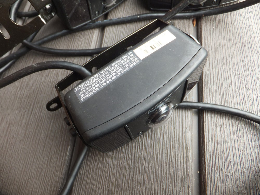 6 Panasonic WV-VC31 Network Camera Arbitrator Network Police Back Seat Camera