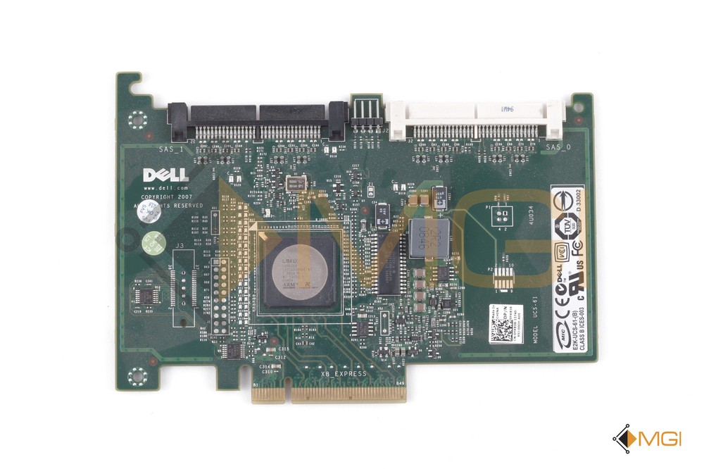 DELL PERC 6IR SAS RAID CONTROLLER // YK838 // FREE SHIPPING