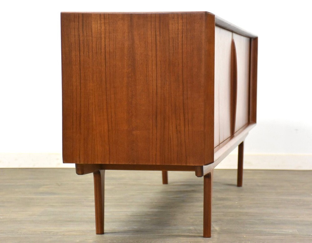 82” Refinished Bernhard Pedersen Teak Sideboard Credenza