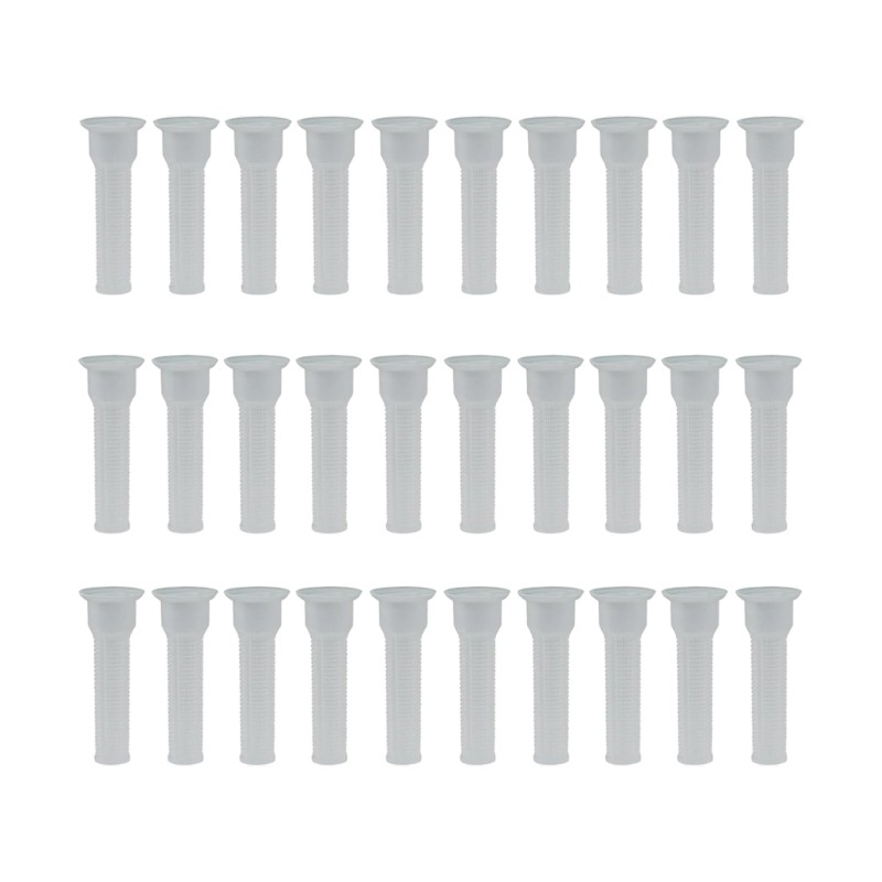 30Pcs Sprayer Sprinkler Nozzle Filter with Fine Screen Filter Easy Replace