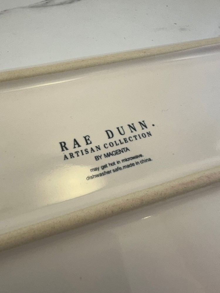 Rae Dunn Easter Egg "Great things happen from the inside" Serving Tray