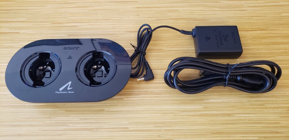 Sony PlayStation Move Charging Station for PS3/PS4 Controllers