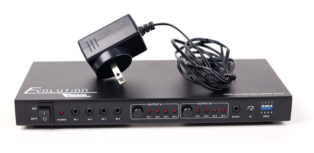 Vanco Evolution EVMX4442 HDMI 4x2 4k2k Selector Switch o839