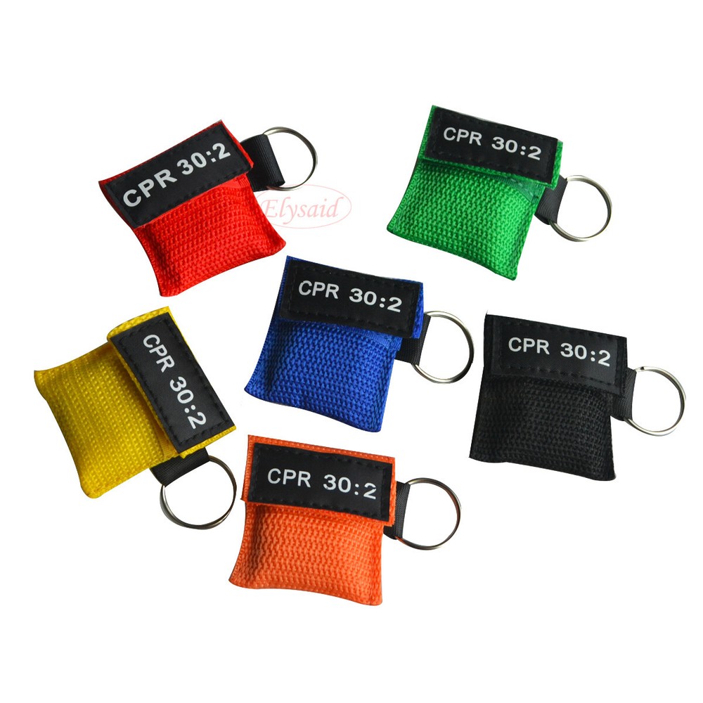 CPR Face Mask Keychain Face Shield CPR AED First Aid Training CPR 30:2