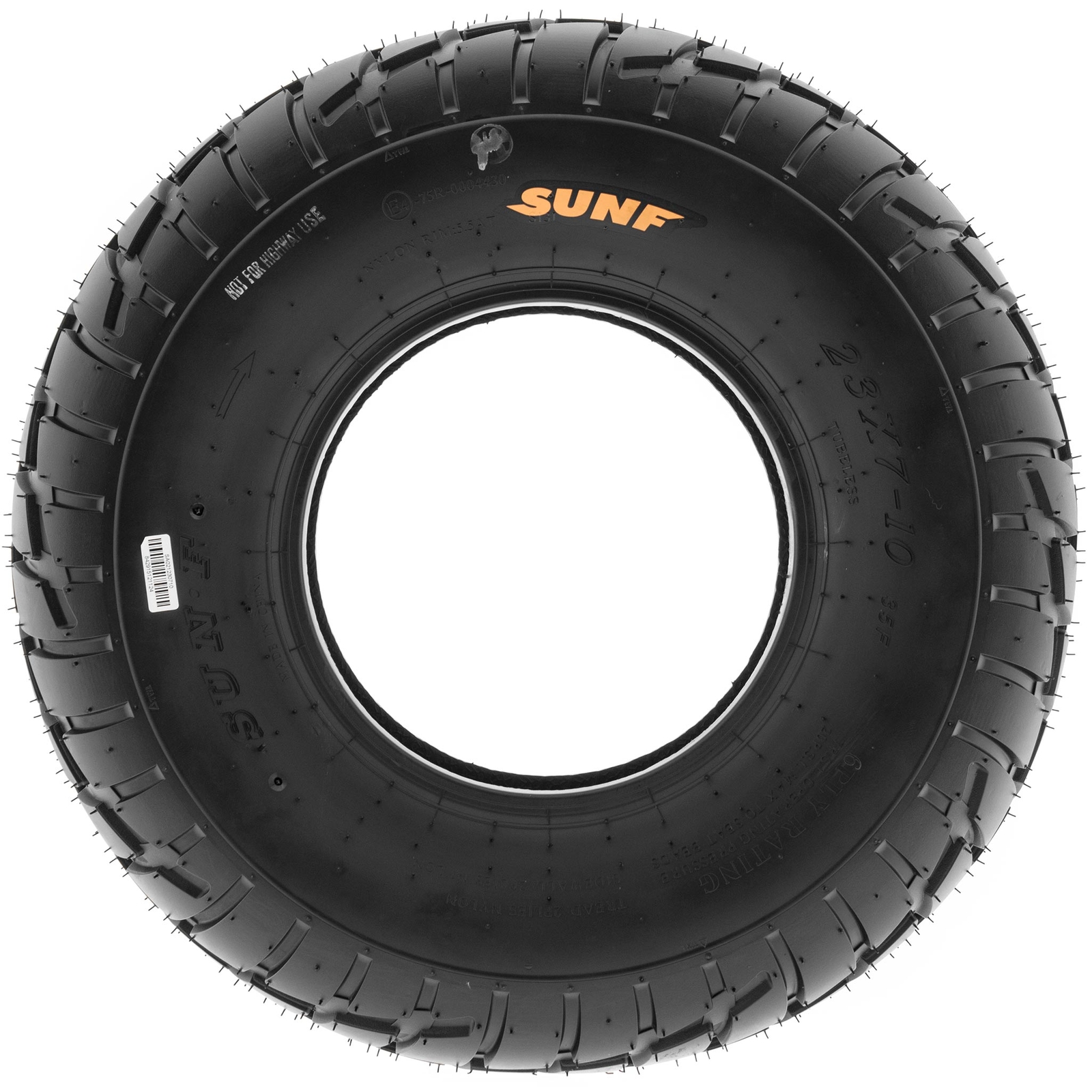 SunF 145/70-6 145/70x6 Hardpack Race Sport ATV UTV Tire 6 PR Tubeless - A021