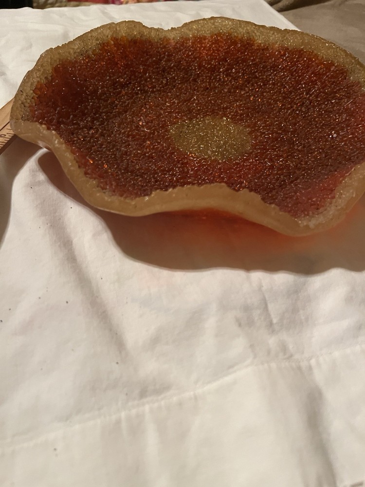 Geode Style Resin Bowl