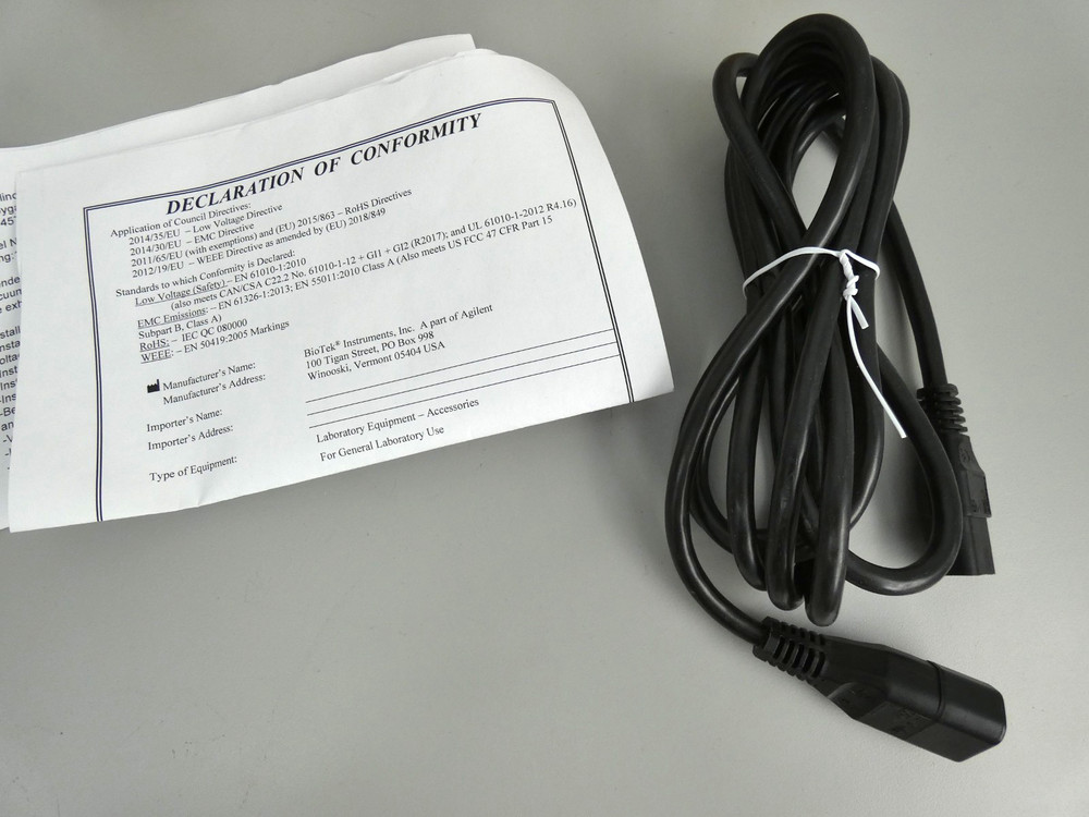 BioTek 7103035 Vacuum Pump Assembly For Microplate Washers