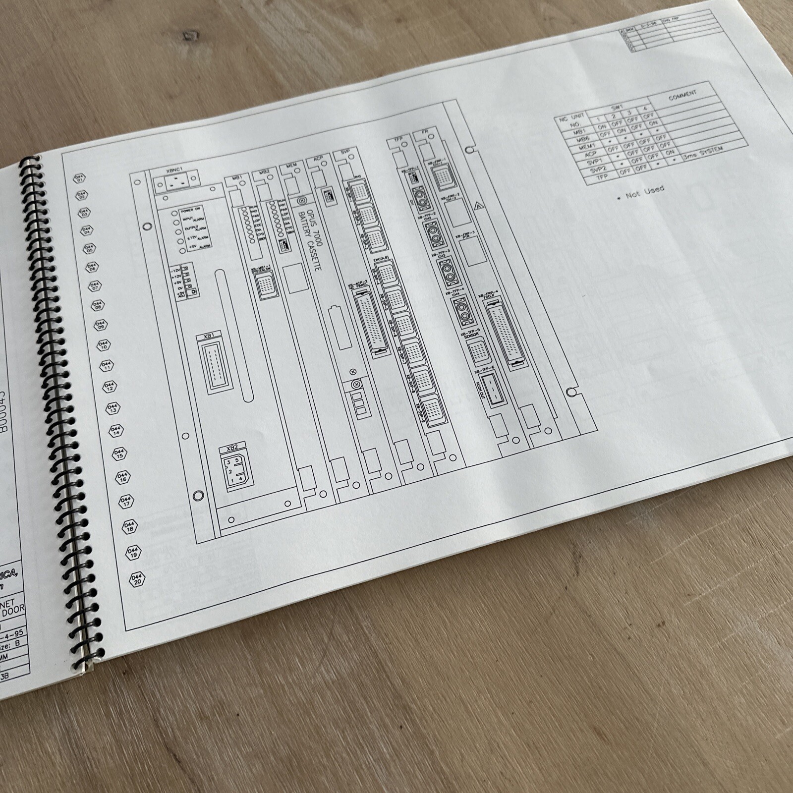 Okuma LNC8 OSP700/U, AB0002 Electrical Drawings Manual OEM HTF