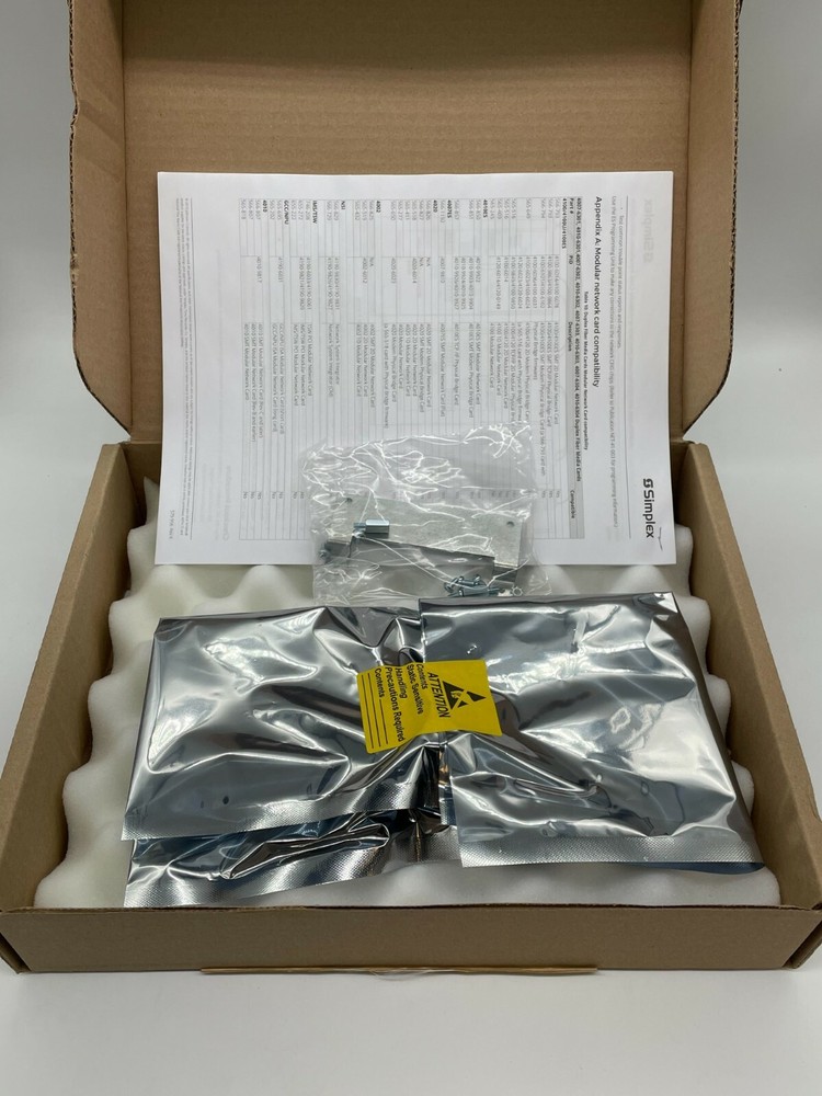 Simplex 4010-9922 | 4010ES NETWORK INTERFACE CARD | Same Day Shipping (SEALED)