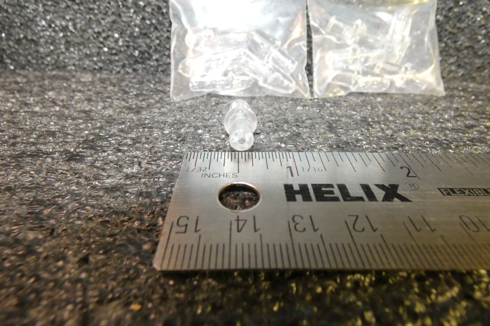 10 Pcs Squid Head Inserts solid plastic gives shape to a squid bait 2 x 5 Each