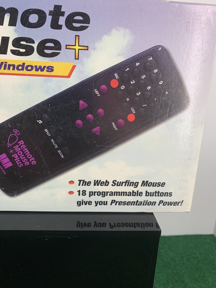 ADS Technologies Wireless Remote Mouse For Windows- Missing Software- New