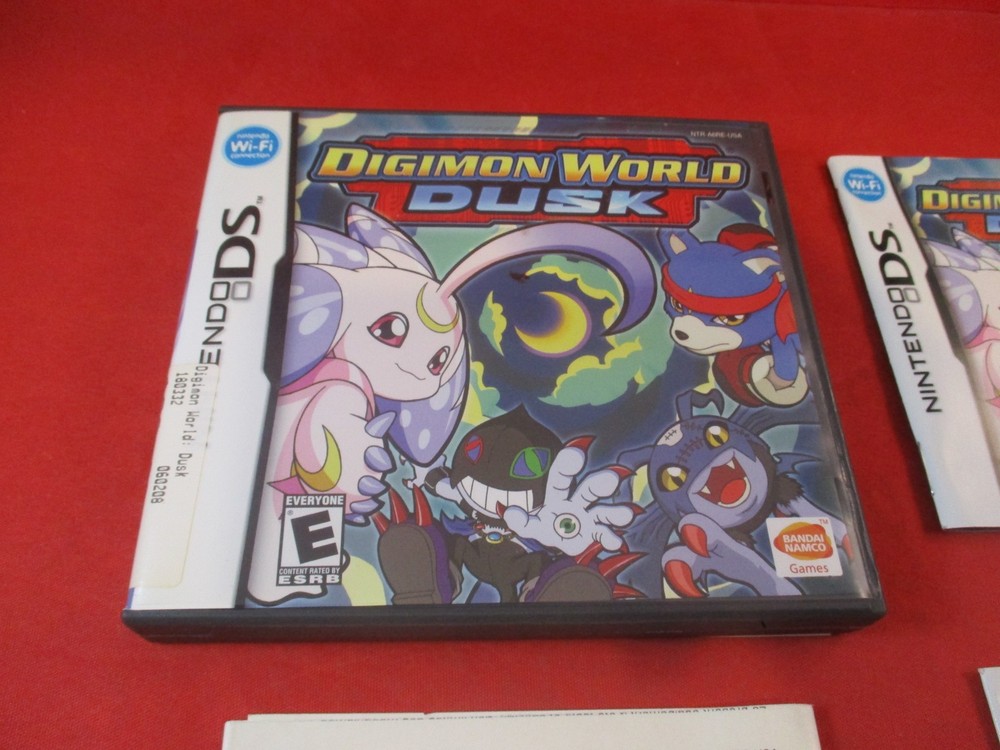 Digimon World Dusk Nintendo DS EMPTY Case & Manual (**NO GAME**)
