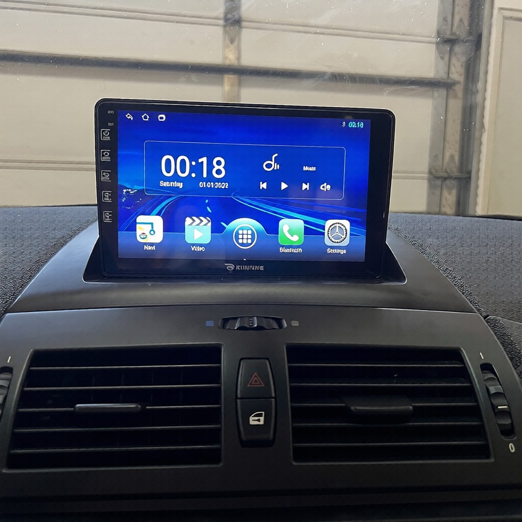 9in 2+32GB Android 15 Car Stereo Radio GPS Carplay For BMW X3 E83 2004-2012