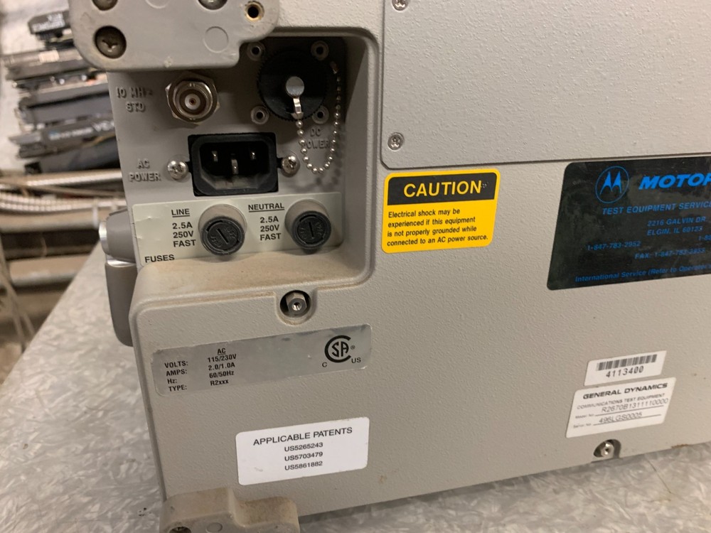 General Dynamics R2670 (Motorola R2670) Digital Communications System Analyzer