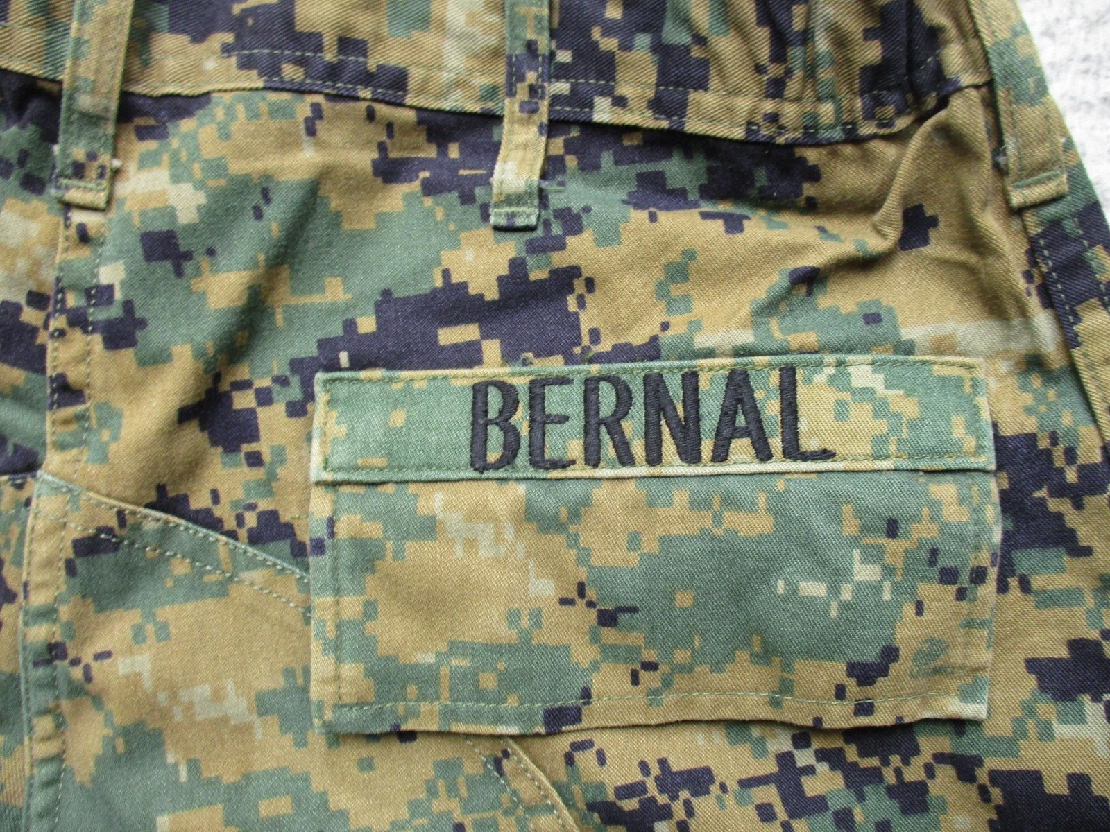 US Marines Shirt Pants MCCUU Mens XS MARPAT Camo American Apparel