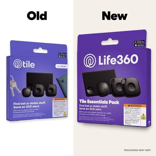 Tile Essentials - Bluetooth Trackers & Item Locators for Keys, Wallets,