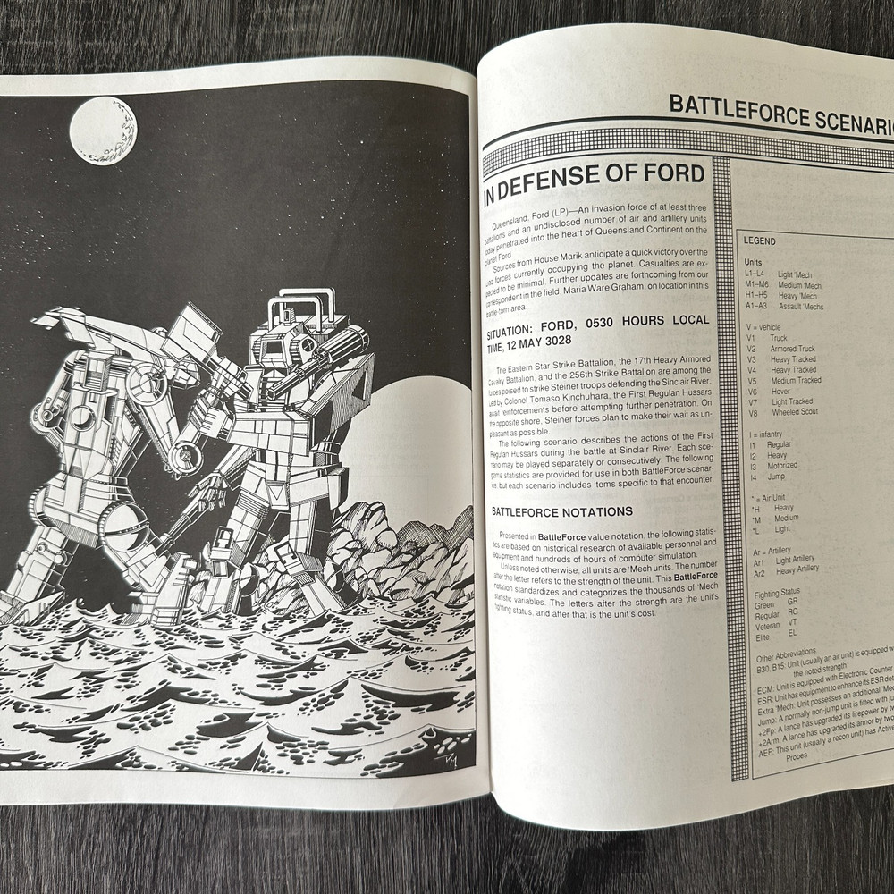 BattleTech 1651 Rolling Thunder FASA 1988 Module PB