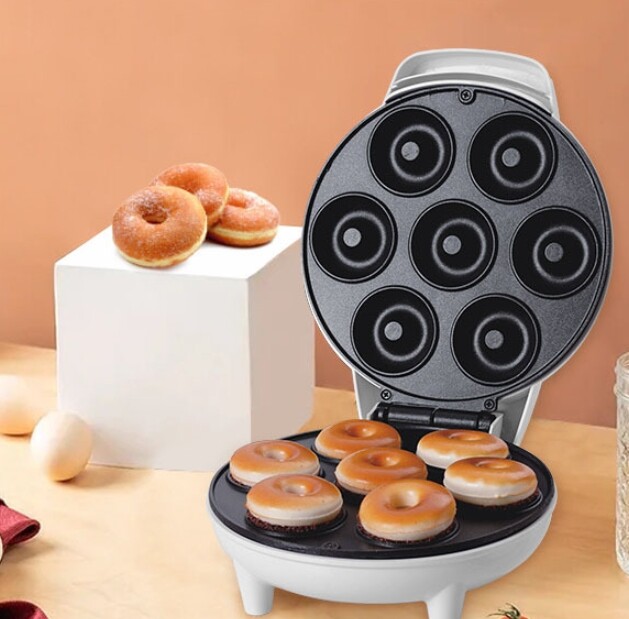 The 110V breakfast machine, donut maker, 7-hole pancake maker, bread maker
