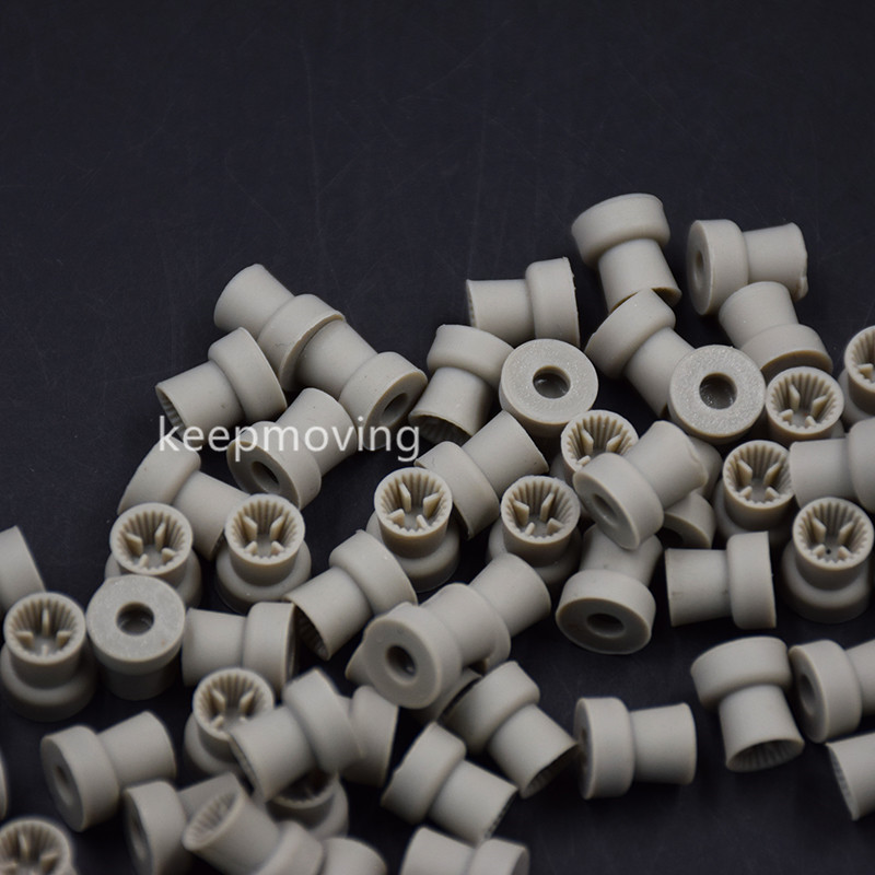 100 Pcs Disposable Prophy Cups Snap-on Type Plain Polishing Bowl 4 Webbed