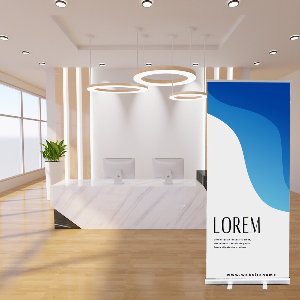 Custom Retractable Banner Stand, Portable Personalized Custom Banners