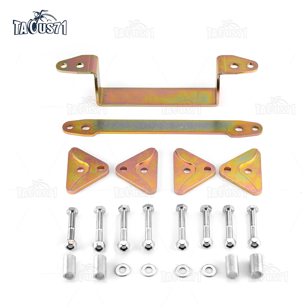 For SUZUKI KING QUAD 500 750 AXi Heavy 2" Lift Kits Front & Rear Steel Brackets