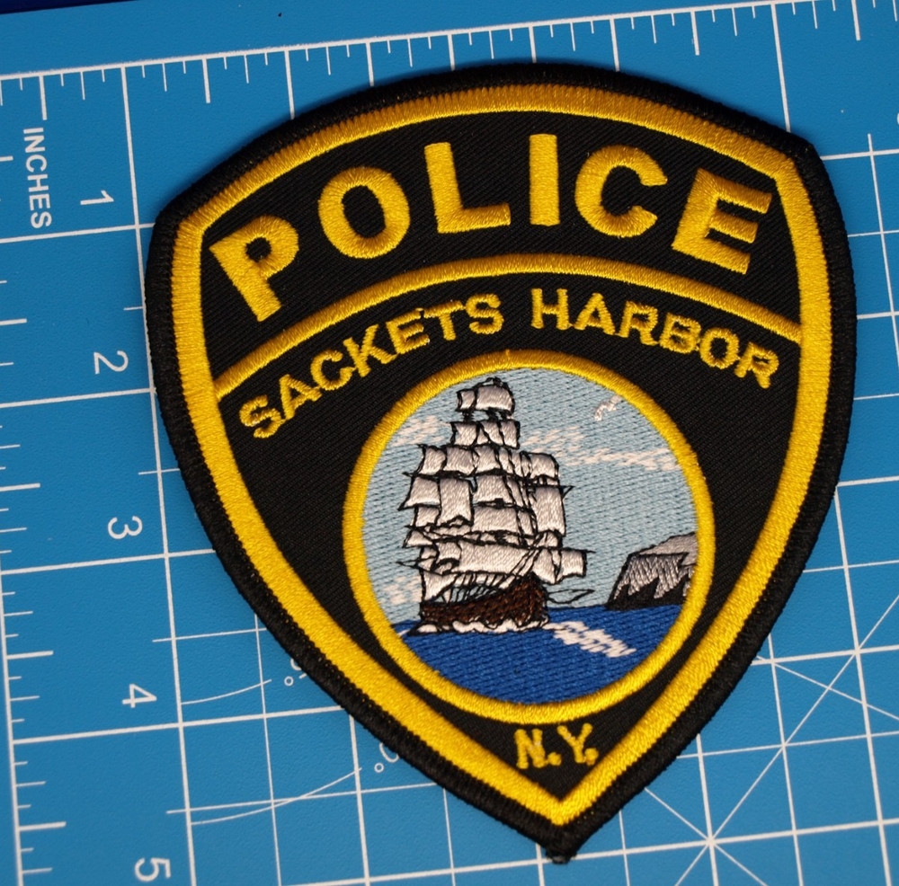 Sackets Harbor New York Police patch Version 2-Bin A3