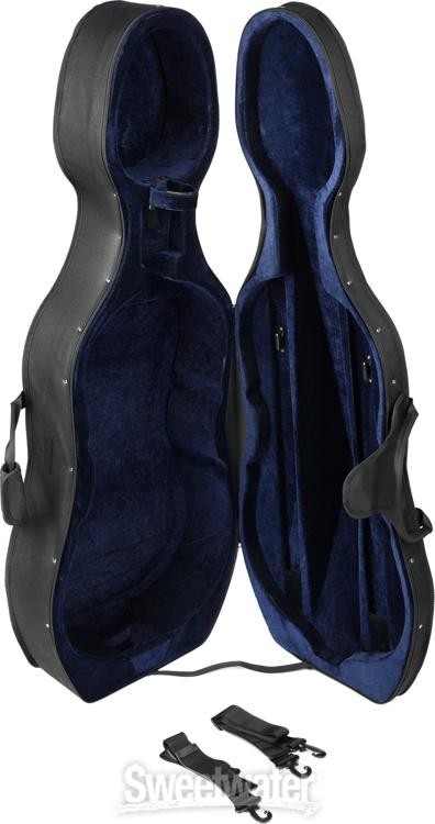 Howard Core CC4100 Lightweight Hardshell Cello Case - 3/4 Size