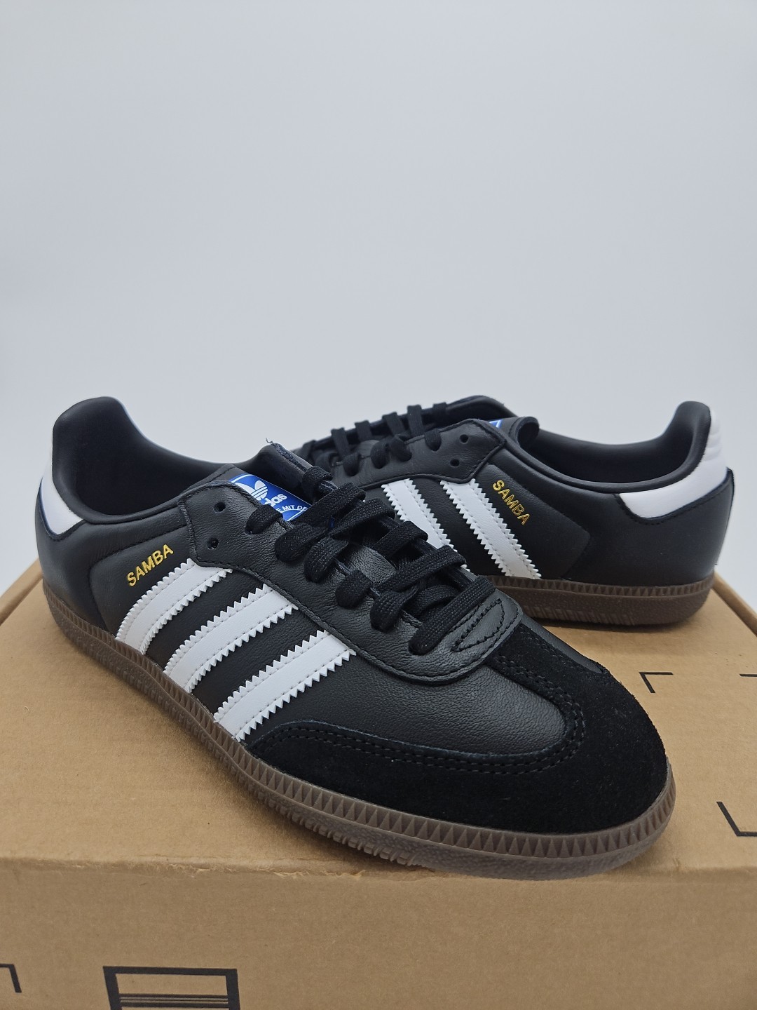 adidas Kids Samba OG Cloud Black