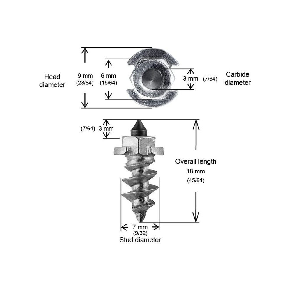 5/8"-15MM Shoulder Screw Studs Qty 200