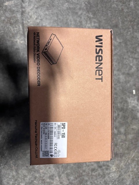 WiseNet SPD-150 Network Video Decoder