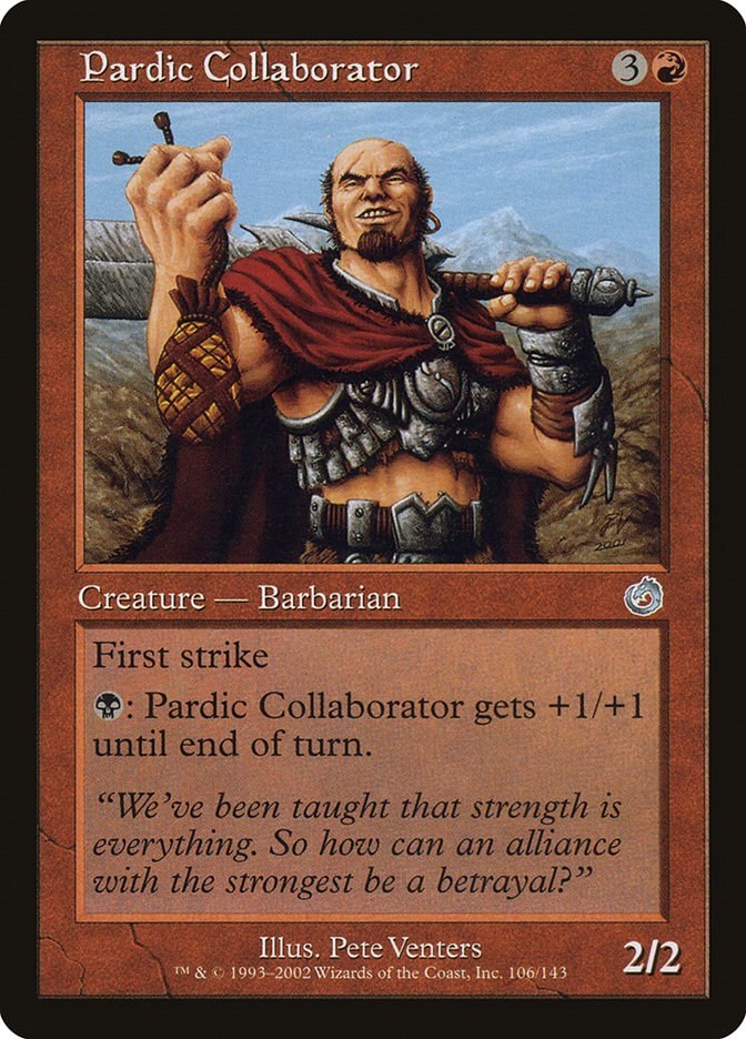 Pardic Collaborator Torment 106 MTG MP