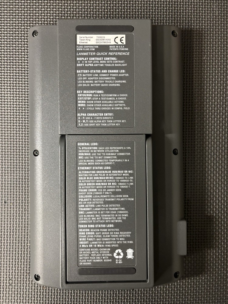 Fluke 686 Enterprise LANMeter - WebRemote, SwitchWizard, WideAreaWizard Editions