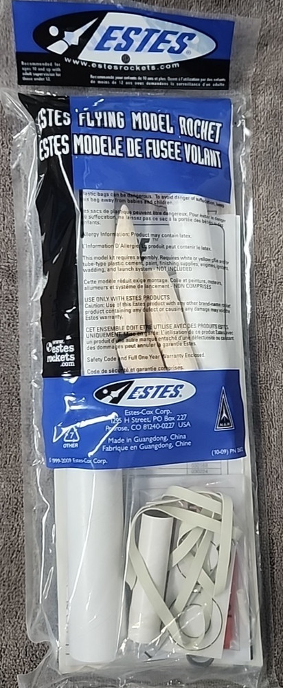 Estes Vector Force #3210 NEW Model Rocket Kit Free Shipping!