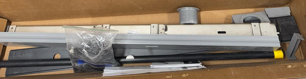 Infinity Drain S-LTIF 6536 PS 36" Site Sizable Stainless Linear Drain Kit