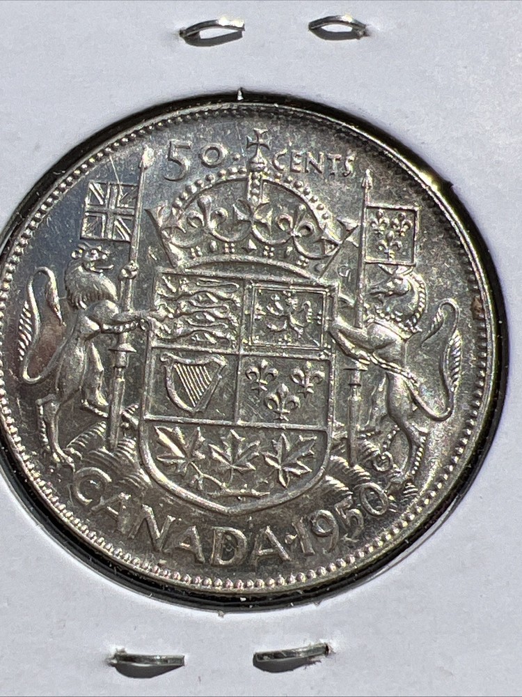 1950 50 cent Canada Silver - Canadian half dollar