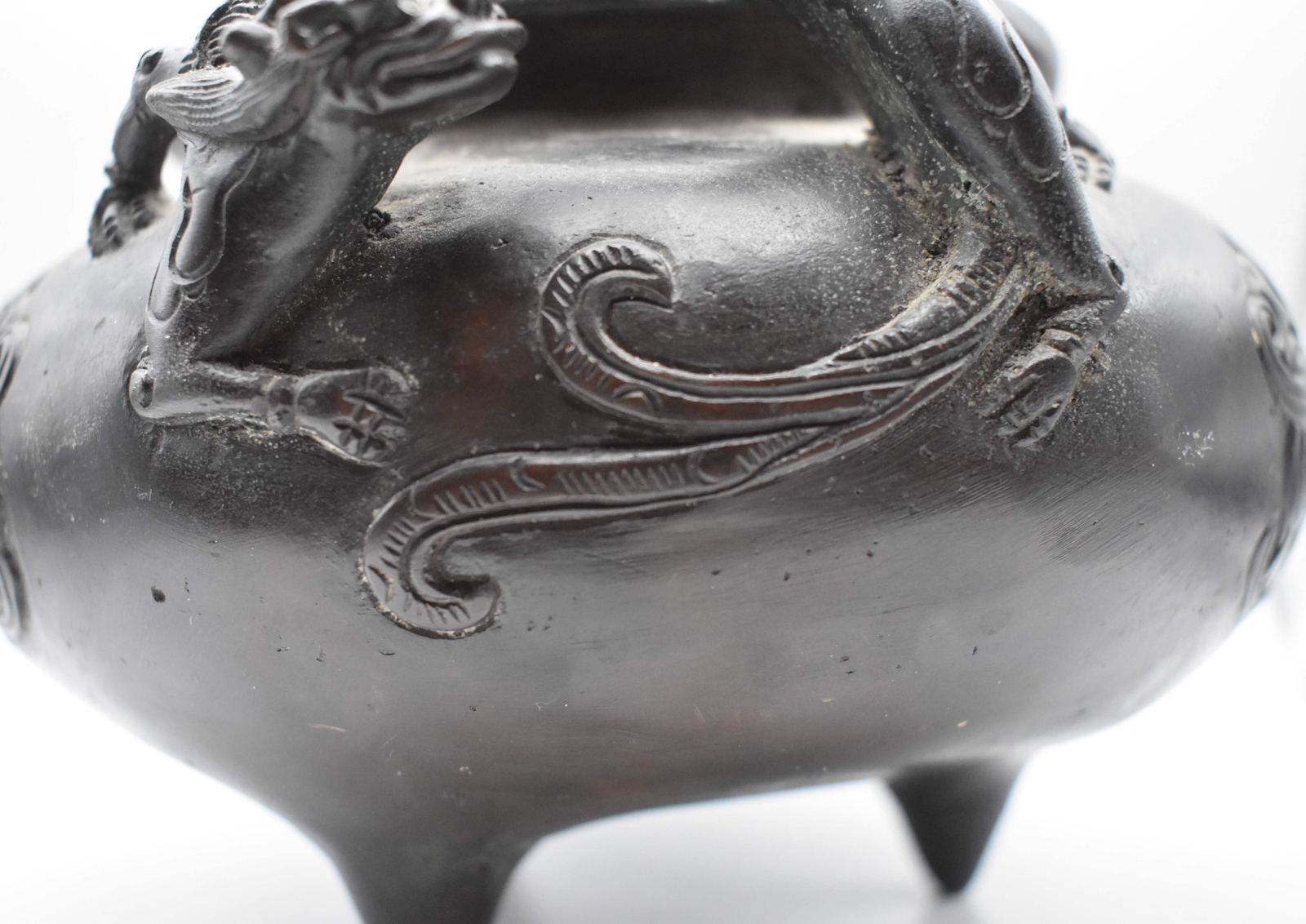 Chinese 20th Century Xuande Mark Bronze Censer