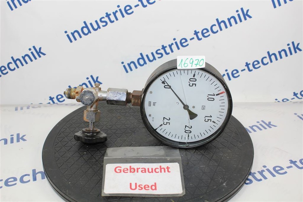 WIKA BAR DIN Pressure Gauge