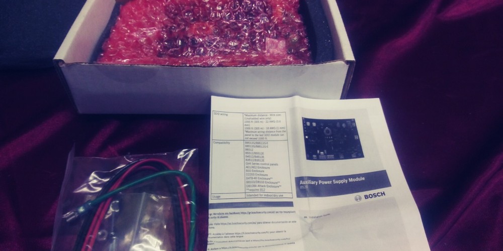 Bosch B250 Auxiliary Power Supply Module