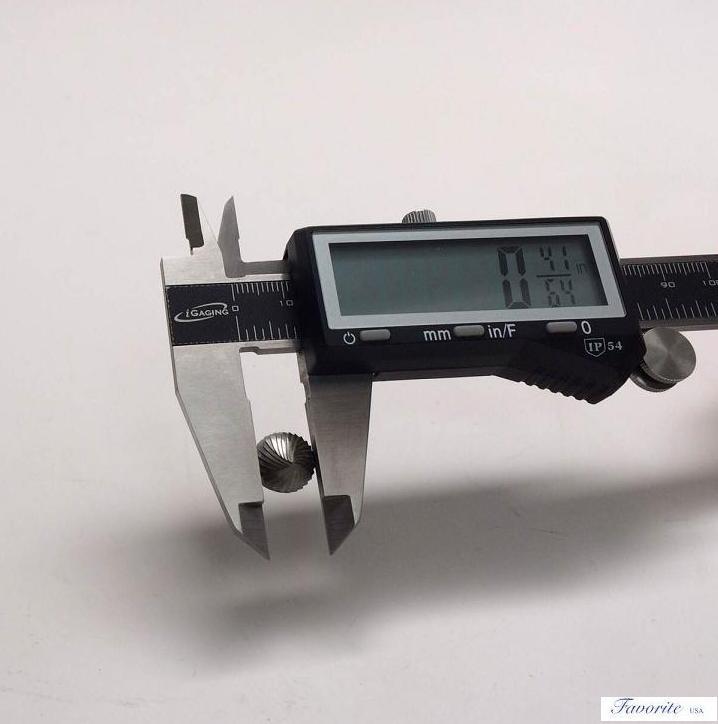 IGAGING 4" DIGITAL ELECTRONIC CALIPER X-LARGE DISPLAY GAUGE INCH/FRACTIONAL