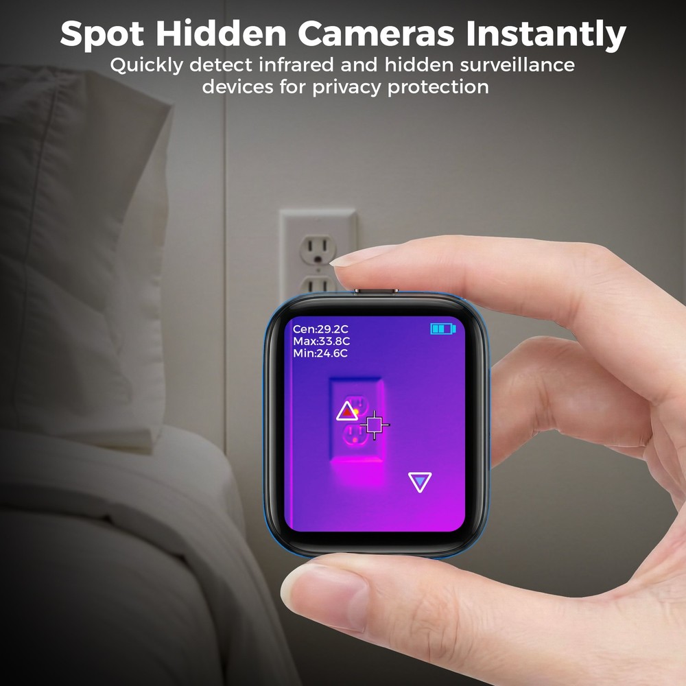 ANXTECH 80*60 Resolution Infrared Thermal Imaging Camera Mini Blue Camera