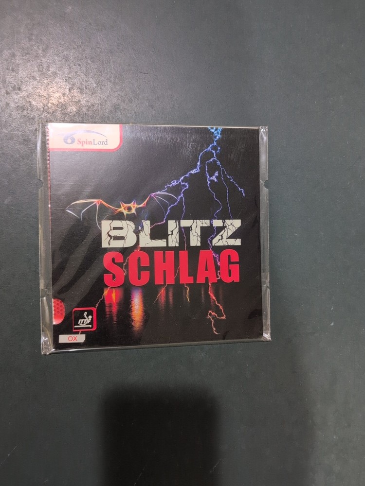 Spinlord Blitzschlag Long Pip Ox Red Rubber