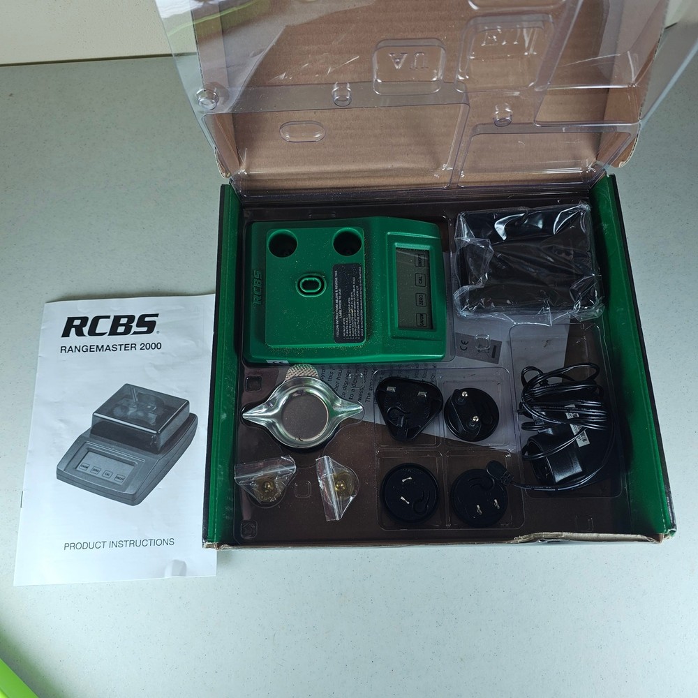 RCBS Rangemaster 2000 electronic reloading scale #98945