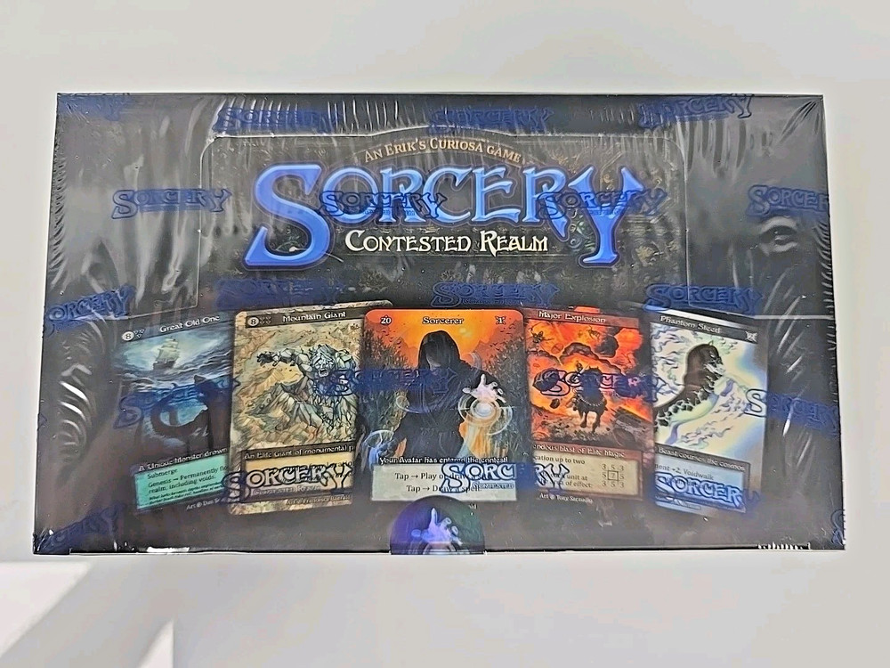 Sorcery Contested Realm Beta Edition New Sealed Booster Box FIRST WAVE