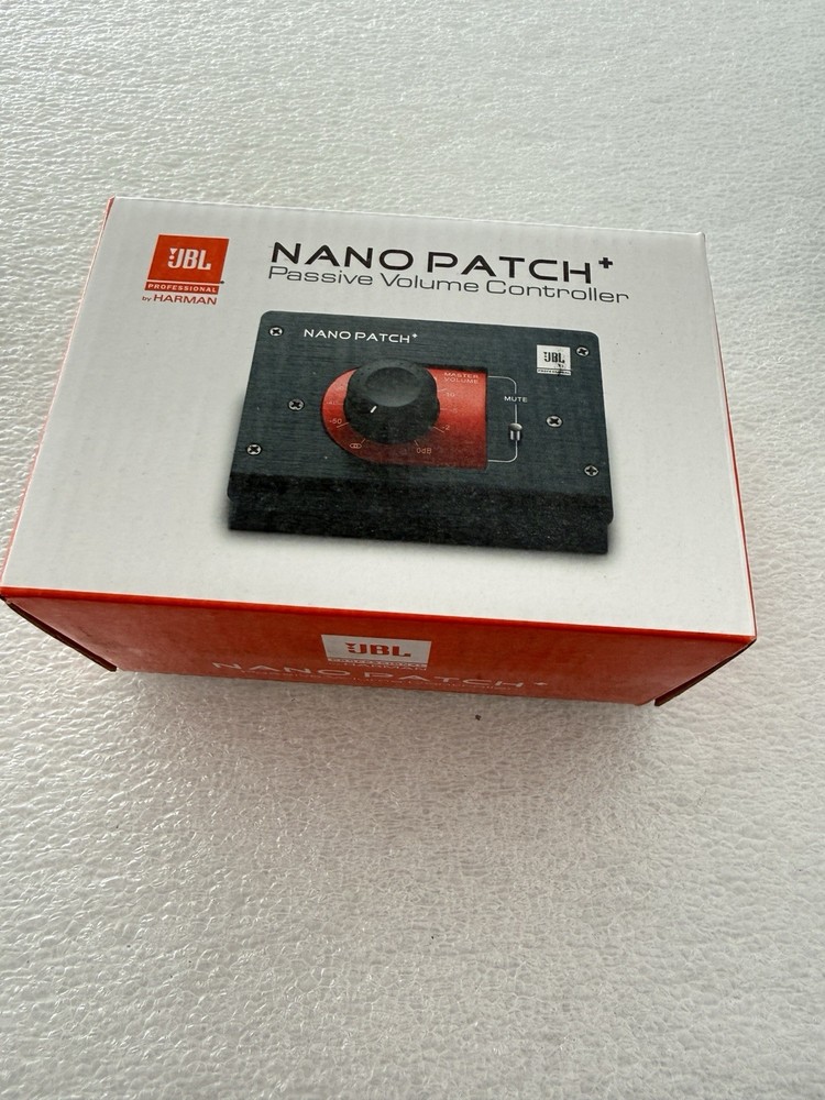 9333421723144 JBL Nano Patch+ Compact 2-Channel Passive Volume Controller