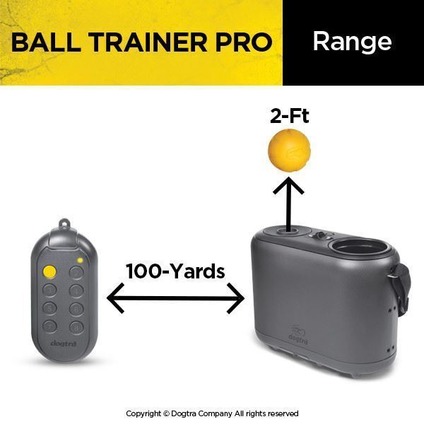 Dogtra Ball Trainer PRO Rechargeable 100-Yard Dual-Function Launcher / Dropper