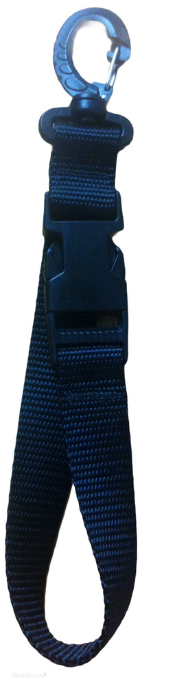 Fin Keeper Holder Strap Scuba Diving Clip Black