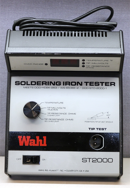Wahl Instruments Inc. ST2000F Soldering Iron Tester ST2000