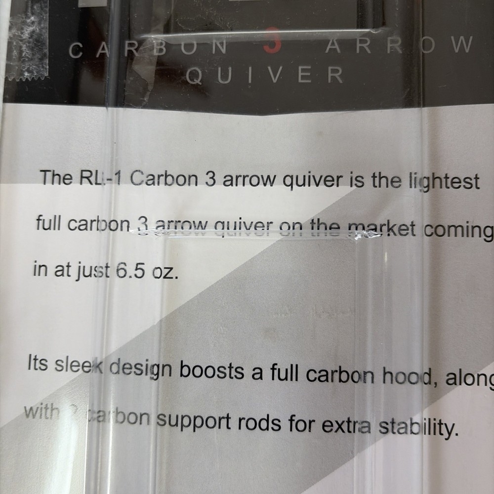 Redline RL1 Carbon 3 Arrow Quiver