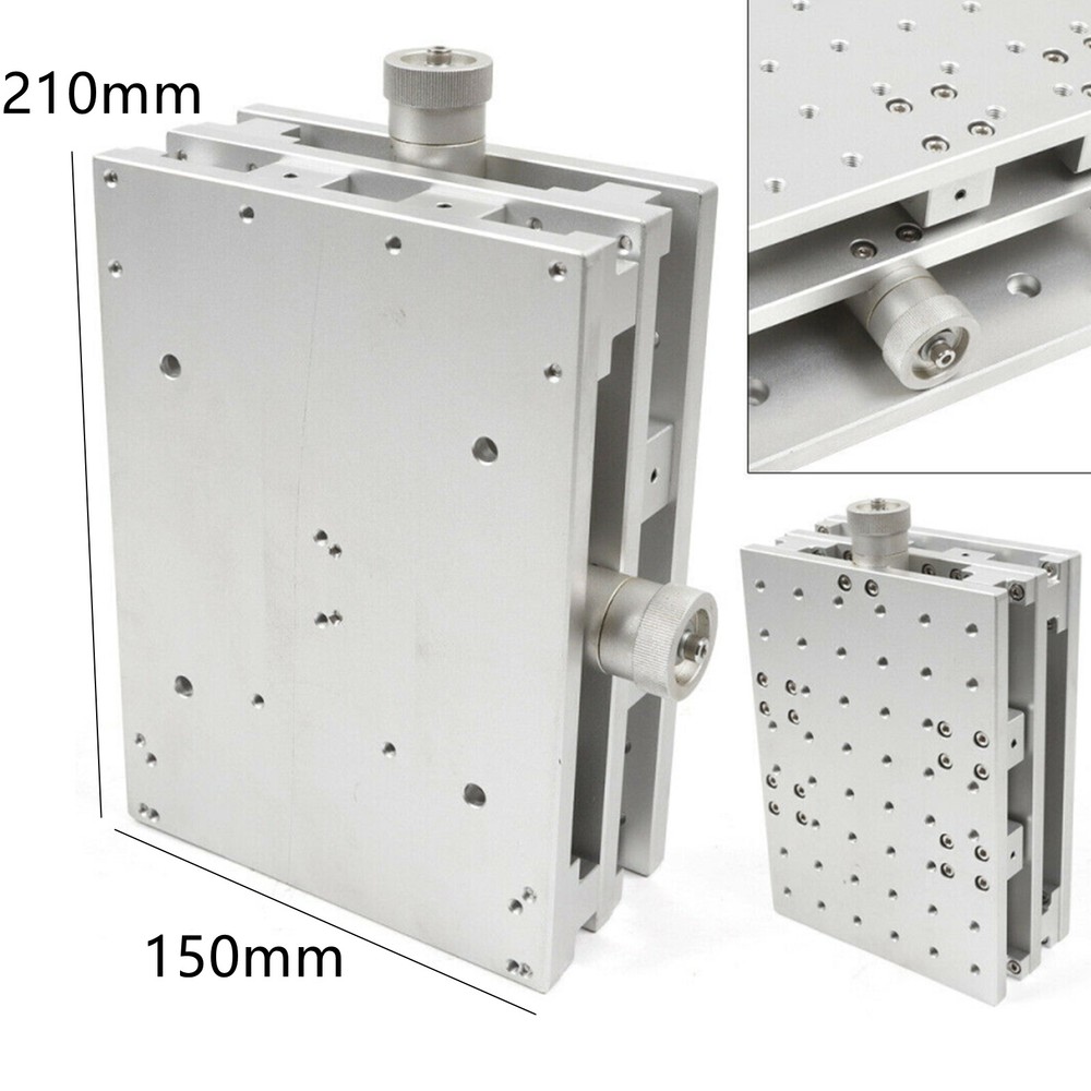 XY Axis 2 Axis Positioning Work Table Laser Marking Machine Adjustable Workbench
